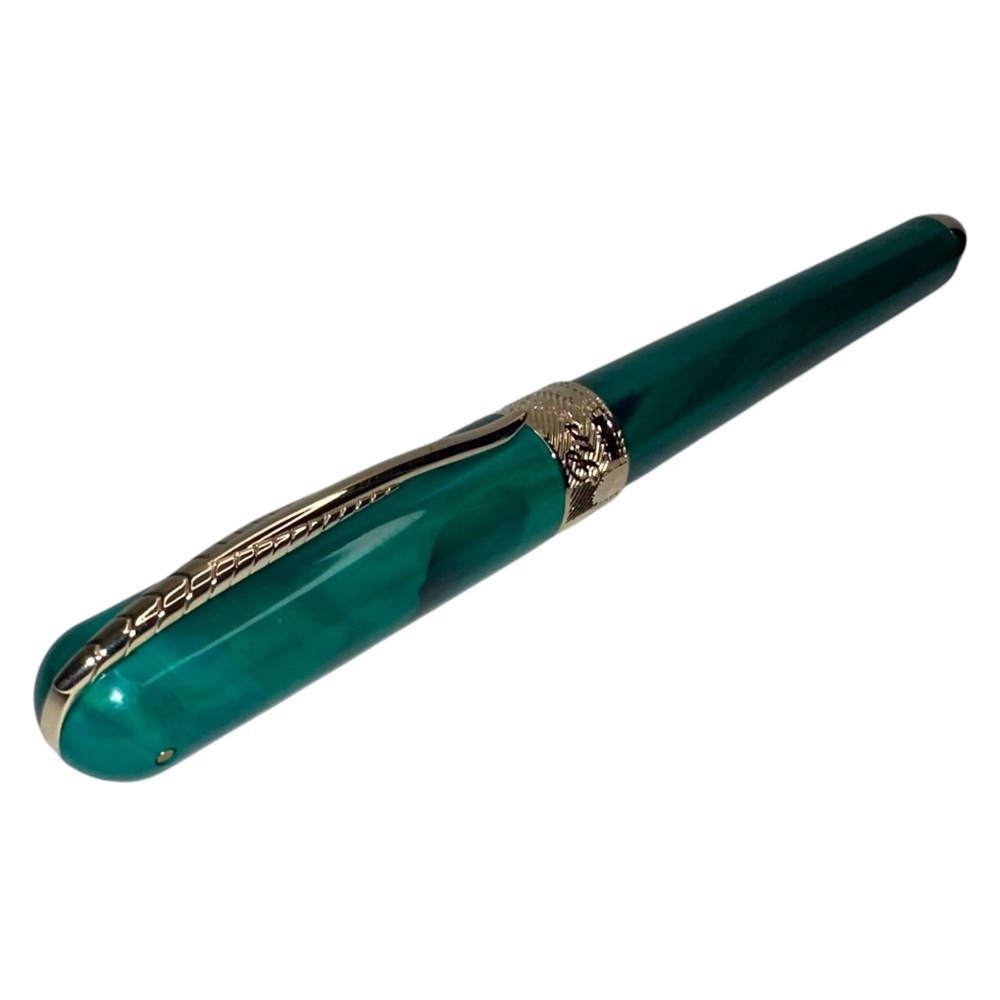 Pineider Avatar UR Deluxe Forest Green Rollerball Pen